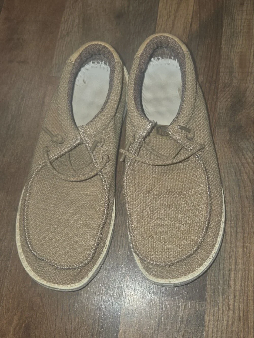 Hey Dude Kids Casual Slip-On Sneakers in Brown